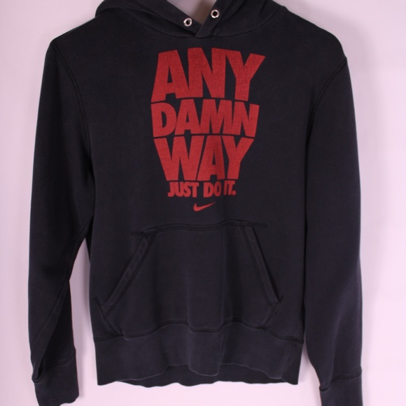 0391 Nike “Any Damn Way Just Do It” Hoodie | Size S - Picture 1 of 10